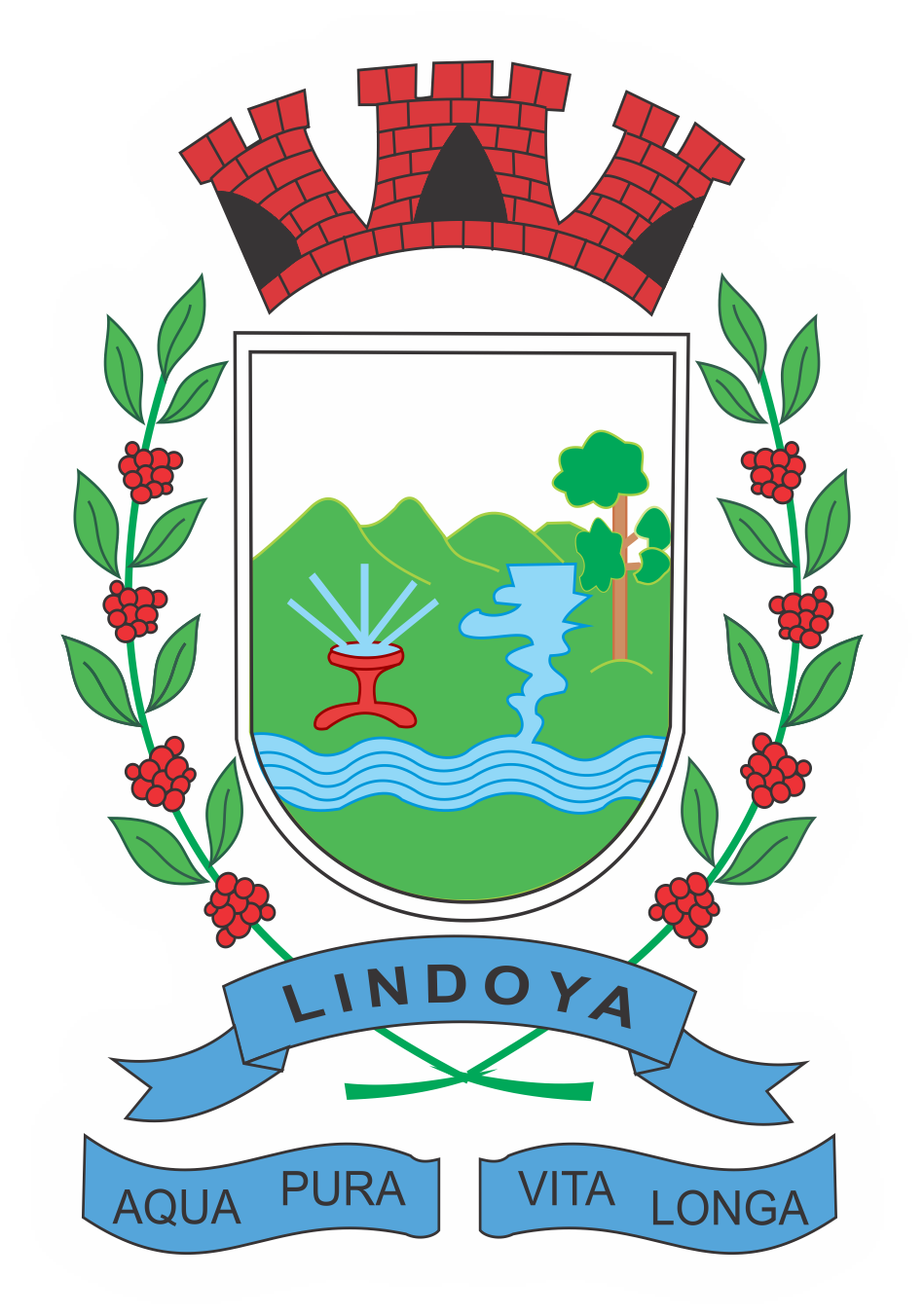 Brasão do Prefeitura de Lindoia